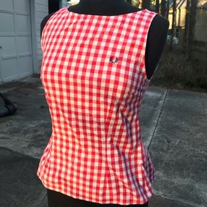 Fred Perry Gingham Top